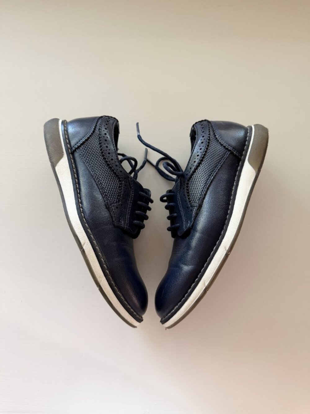 Bruno Marc Blue Dress Shoes • Size 13